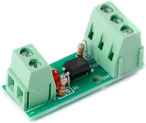 5 قطعة 3-5 فولت Optocoupler عزل مجلس البصرية المعزل EL817 PC817 بطاقة السكك الحديدية قوس المدخلات 3-5 فولت Optocoupler عزل وحدة 1 قناة Opto PNP NPN محول إشارات in Saudi Arabia