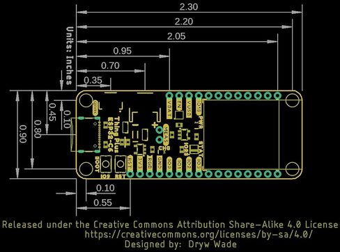 SparkFun Thing Plus - وحدة ESP32-C6، ESP32-C6 WROOM-1-N16 ذات إمكانيات لاسلكية ومعالج دقيق أحادي النواة، USB-C وSD، الأبعاد: 2.55 بوصة × 0.9 بوصة in Saudi Arabia