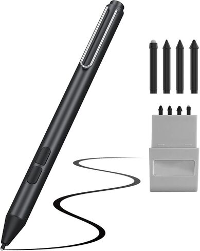 MoKo Stylus Pen for Microsoft Surface, Upgraded 4096 Pressure Sensitivity Stylus, Compatible with Surface Pro 9/8/7+/7/6/5/4/3/X, Surface Go 3/2/1, Surface Book 3/2/1, Laptop 1-5,Surface Studio 2+/2/1 in Saudi Arabia