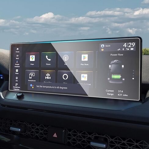 INTGET 12.3 بوصة واقي شاشة ملاحة السيارة لملحقات هوندا أكورد 2023 2024 9 H قسط الزجاج المقسى راديو GPS غطاء عرض شاشة تعمل باللمس فيلم واقية لهوندا أكورد 2023 in Kuwait