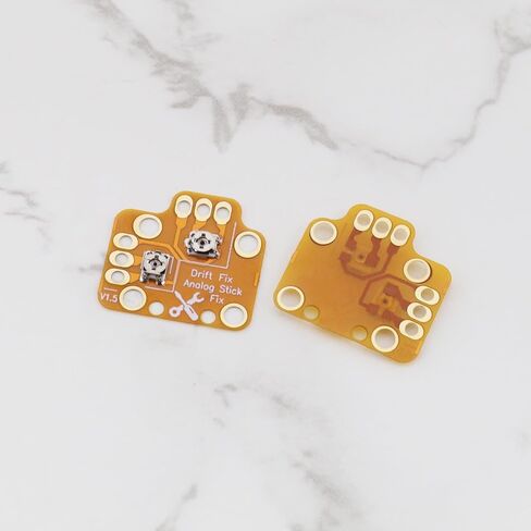 LT Easiyl 5pcs Controller Analog Stick Drift Fix Mod Joystick Module 3D Analog Joystick Drift Repair Board Compatible with PS4 Compatible with PS5 Compatible with Xbox ONE Yellow in Saudi Arabia