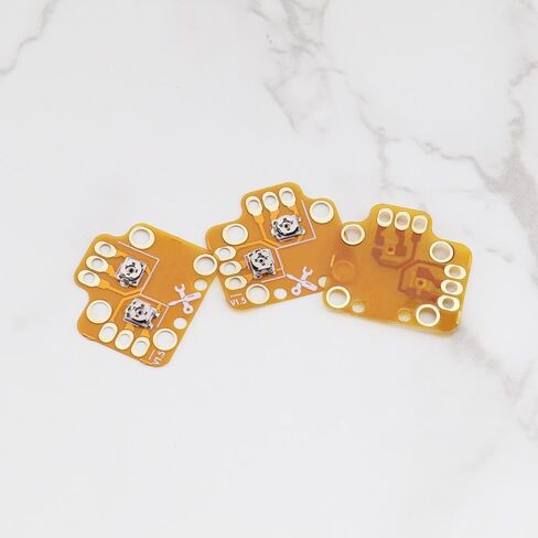 LT Easiyl 5pcs Controller Analog Stick Drift Fix Mod Joystick Module 3D Analog Joystick Drift Repair Board Compatible with PS4 Compatible with PS5 Compatible with Xbox ONE Yellow in Saudi Arabia