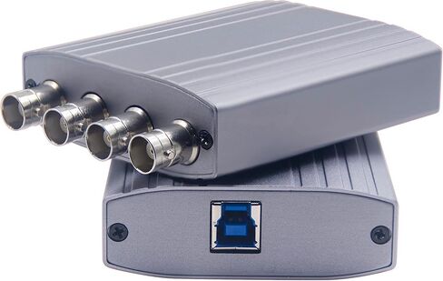 بطاقة التقاط فيديو AHD لـ 4CH، تسجيل 720P 30FPS مخرج USB تسجيل فيديو إدخال AHD، عملية سهلة، لا حاجة إلى برنامج تشغيل، بث مباشر in Kuwait