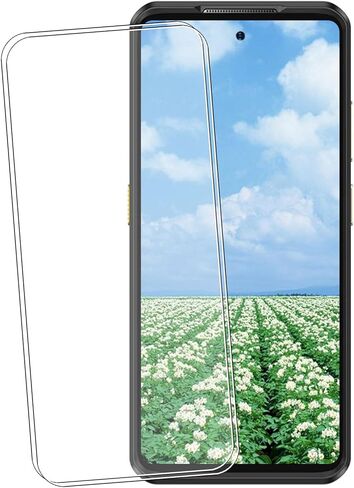 زجاج واقي شاشة Ulefone Armor 25T Pro من الزجاج المقسى (6.78 بوصة)، طبقة شفافة عالية الدقة مضادة لبصمات الأصابع بصلابة 9H [عبوة من قطعتين] in Kuwait