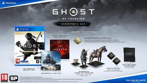 لعبة Ghost of TSUSHIMA Director's Cut - بلاي ستيشن 4 in Saudi Arabia