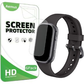 Screen Protector Compatible for Asmoda B7 Smart Watch 1.47" (6 Pack) Fitness Tracker Watch Clear TPU Soft Film
