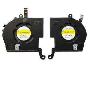 New CPU and GPU Cooling Fan for DELL Alienware x14 DC28000YCSL DC28000YBSL EG50050S1-CJ40-S9A EG50050S1-CI90-S9A 0005GP 0XVCHN DC5V