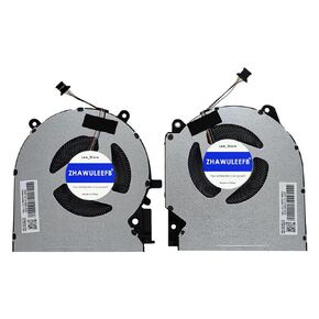 Replacement New Laptop CPU+GPU Cooling Fan for HP Victus RTX3060 16-D 16-E 16-e0011ns TPN-Q263 TPN-Q264 Series DC5V 80W Fan（The Interface is Different from The 60W Interface）