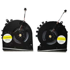 New Compatible CPU and GPU Cooling Fan for HP Pavilion 15-DK 15-DKXXX 15-DK0010NR 15-DK0068VM 15-DK0055WM Series TPN-C141 L57170-001 L56900-001 ND85C16-18L02 ND85C16-18L03 DC5V 0.5A Fan