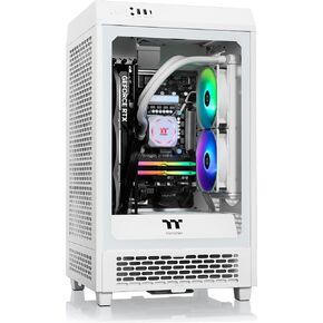 Thermaltake Reactor i460T Gaming Desktop (Intel Core i7-13700F, 32GB 5600MT/s DDR5 RGB Memory, NVIDIA GeForce RTX 4060 Ti, 1TB NVMe M.2, WiFi, Windows 11 Home) TW2S-B760-46T-LCS