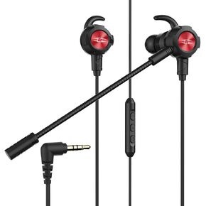 TAKSTAR Sprint in Ear Gaming Headset Compatible with PC, PS5, PS4, Xbox Series X, and Mobile (Black)