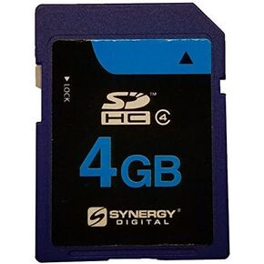 Synergy Digital 4GB Secure Digital SDHC Memory Card, Compatible with Canon Powershot SD600 Digital Camera - Class 10, 20MB/s, 300 Series