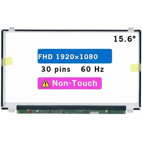 15.6" Screen Replacement for Dell Precision 15 3530 7520 7530 7540 LCD Display Panel (FHD 1920x1080 Non-Touch)