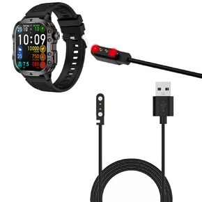 USB Cable QX11 SmartWatch, Magnetic Replacement Charger Compatible for QX11 Smart Watches