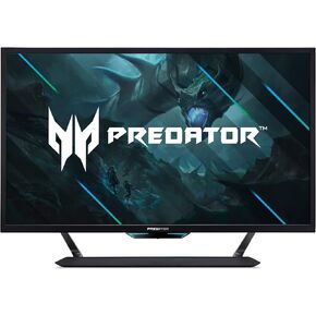 شاشة ألعاب Acer Predator CG437K Sbmiipuzx مقاس 42.5 بوصة 4K UHD 3840 x 2160 VA | مزامنة متكيفة، تدعم متوافق مع NVIDIA G-SYNC | 144 هرتز | 1 مللي ثانية (VRB) | DisplayHDR 1000| 1xUSB Type-C، 1xDP 1.4، 2xHDMI 2.1