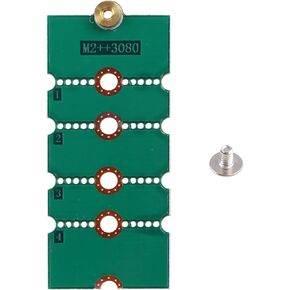 M2 NGFF NVME for M.2 Extended Transfer Card 2230 2242 2260 to 2280 Aircraft M2 Change Long Size NVME NGFF for M.2 SSD Ad 2242 to 2280 Adapter Computer Internal Components, 1 Piece