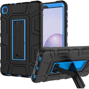 Samsung Galaxy Tab A 8.4 2020 Case, Hybrid Shockproof Rugged Drop Protection Cover Built with Kickstand for Galaxy Tab A 8.4 Inch 2020 SM-T307 (Black+Blue)