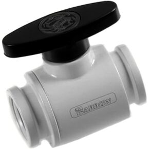 Barrow G1/4" Mini Valve with ABS Handle, White