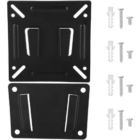 ASHATA TV Monitor Wall Mount RV TV Wall Bracket, ESA Wall Mount Suitable for 14 32 TVs, Super Load Bearing, Low Slim Design, TV Wall Mount for, for Sharp, for, etc