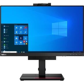 Lenovo ThinkCentre TIO24Gen4 شاشة LCD Full HD WLED مقاس 23.8 بوصة - 16:9 - أسود (متجدد)