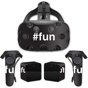 MightySkins Skin Compatible with HTC Vive – Fun | Protective, Durable, and Unique Vinyl Decal wrap Cover | Easy to Apply, Remove, and Change Styles | Made in The USA