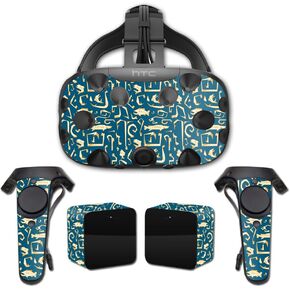 MightySkins Skin Compatible with HTC Vive – Deco Fish | Protective, Durable, and Unique Vinyl Decal wrap Cover | Easy to Apply, Remove, and Change Styles | Made in The USA