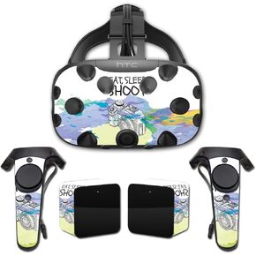MightySkins Skin Compatible with HTC Vive – Eat Sleep Shoot | Protective, Durable, and Unique Vinyl Decal wrap Cover | Easy to Apply, Remove, and Change Styles | Made in The USA
