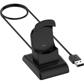 Replacment Charger Intended for TecTecTec ULT-G Golf Watch Charger,3.3ft USB Charger Cable Cord Charging Stand Station Dock for TecTecTec ULT-G Charger (Black)