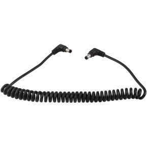 CAMVATE Coiled DC 2.5mm to 2.5mm Power Cable Right-Angle - 2371