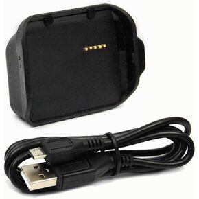 شاحن متوافق مع Gear 2 Neo R381، سلك كابل قاعدة شحن بديل لساعة Samsung Gear 2 Neo R381 الذكية in Kuwait