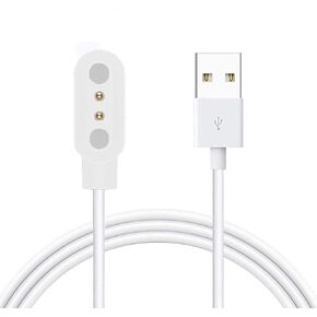 Compatible with Yoever Smart Watch Charger, Magnetic USB Replacement Charger Compatible for Yoever LW83, ID19, Y18, IDW20 Smart Watch (2 Pack-Black+Black, for Yoever LW83, ID19, Y18, IDW20)
