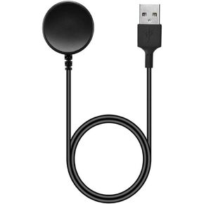 Charger Compatible with Galaxy Watch 3 / Active 2 / Active (Not for Galaxy Watch 42/46mm), Charging Dock Cradle Stand Station 3.3ft USB Cable (Black)