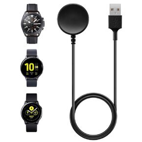 شاحن لساعة Samsung Galaxy Watch 6 / Watch 5 / Watch 4/4 Classic/Watch 3، كابل USB لقاعدة الشحن لجهاز Galaxy Active/Active 2 (3.3 قدم / 100 سم) in Kuwait