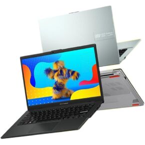 ASUS 2024 Vivobook Go Laptop | Intel 12th 6-Core i3 Upto 4.40 Ghz | 14" FHD OLED Display | 1.3kg Light | 17.3mm Thin | Windows 11 Pro | Black