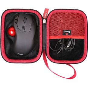 Mchoi Hard Case Suitable for Nulea M501 Wireless Trackball Mouse, Waterproof Shockproof Trackball Mouse Carrying Protective Case, Case Only