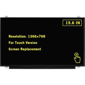 15.6" New LCD Screen Replacement for Dell Inspiron 3593 Touch WXGA HD 1366x768 40Pin LED LCD Display Screen Panel (Touch Model only, NOT Work for Non-Touch)
