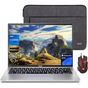 acer Slim Everyday Laptop Computer - with Microsoft Office Lifetime License, 15.6" Full HD IPS Display, AMD Ryzen 3 7320U Quad-Core CPU, 8GB LPDDR5 RAM, 512GB SSD, Webcam, Wi-Fi 6, Win 11 Home S Mode in Saudi Arabia