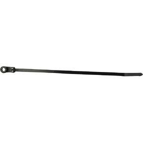 Install Bay BMCT7 Cable Tie 7-Inch 50-Pounds Mounting Head Black, 100-Pack