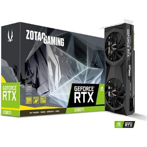 ZOTAC Gaming GeForce RTX 2080 Ti Twin Fan 11GB GDDR6 352-bit Spectra RGB LED/Metal Backplate Graphics Card - ZT-T20810G-10P