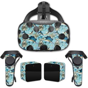 MightySkins Skin Compatible with HTC Vive Full Coverage - Island Fish | Protective, Durable, and Unique Vinyl Decal wrap Cover | Easy to Apply, Remove, and Change Styles | Made in The USA
