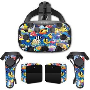 MightySkins Skin Compatible with HTC Vive Full Coverage - Tropical Fish | Protective, Durable, and Unique Vinyl Decal wrap Cover | Easy to Apply, Remove, and Change Styles | Made in The USA