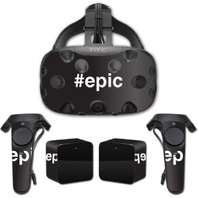 MightySkins Skin Compatible with HTC Vive Full Coverage - Epic | Protective, Durable, and Unique Vinyl Decal wrap Cover | Easy to Apply, Remove, and Change Styles | Made in The USA