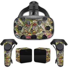 MightySkins Skin Compatible with HTC Vive Full Coverage - Fish Puzzle | Protective, Durable, and Unique Vinyl Decal wrap Cover | Easy to Apply, Remove, and Change Styles | Made in The USA