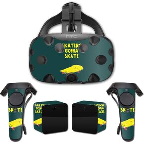 MightySkins Skin Compatible with HTC Vive – Skaters Gonna Skate | Protective, Durable, and Unique Vinyl Decal wrap Cover | Easy to Apply, Remove, and Change Styles | Made in The USA