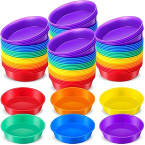 48 Pcs Sorting Bowls for Preschool 6 Colors counting and Sorting Bowls for Toddlers Early Math and Fine Motor Skills STEM Sets Gift for Toddlers Kids in Saudi Arabia