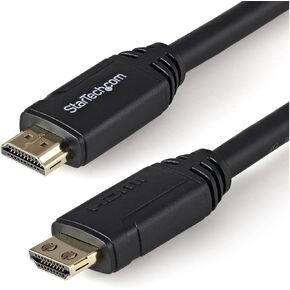 StarTech.com 9.8ft (3m) HDMI 2.0 Cable, 4K 60Hz Premium Certified High Speed HDMI Cable w/Ethernet, M/M Gripping Connectors