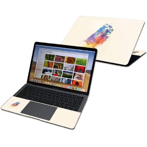MightySkins Skin Compatible with Apple MacBook Air 13" (2020-2018) - Dolphin Gang | Protective and Unique Vinyl Decal wrap Cover | Easy to Apply, Remove, and Change Styles | Made in The USA