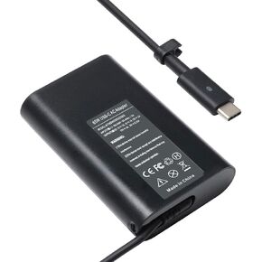 65W 45W Dell Laptop Charger USB C for Dell Latitude 5420 5430 5520 5530 5540 7400 7420 7430 7440 7320 7330 7530 7390 2in1,XPS 13,Chromebook 3100 Computer Dell USB c charger