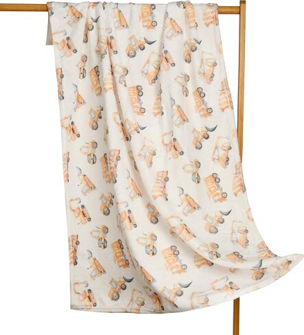 Baby Blanket for Boys Girls Newborn Super Soft Fleece Flannel Blanket Lightweight Receiving Blankets for Toddler Infant Nursery Bed Blanket (Flower Owl, 40'' x 30'') in Saudi Arabia