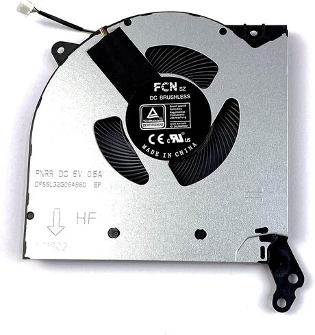 BestParts New Genuine CPU+GPU Cooling Fan Replacement for Lenovo Legion 5-15ITH6H (82JH), for Legion 5-17ITH6H (82JM), P/N: DFS5M325063B1C DFS5K323161A1C, 5v Fan in Saudi Arabia